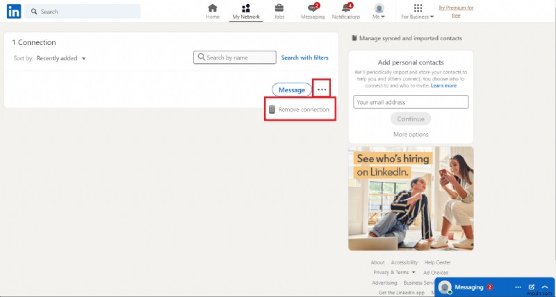 วิธีลบการเชื่อมต่อบน LinkedIn – คำแนะนำฉบับย่อทีละขั้นตอน