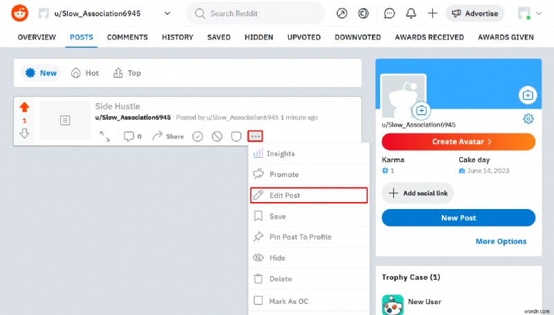 การเรียนรู้ Reddit:คำแนะนำทีละขั้นตอนในการแก้ไขโพสต์ของคุณบนพีซี 