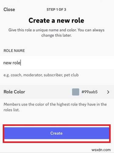 เพิ่มหรือเปลี่ยนบทบาทสีของ Discord Mobile – คำแนะนำทีละขั้นตอนง่ายๆ 