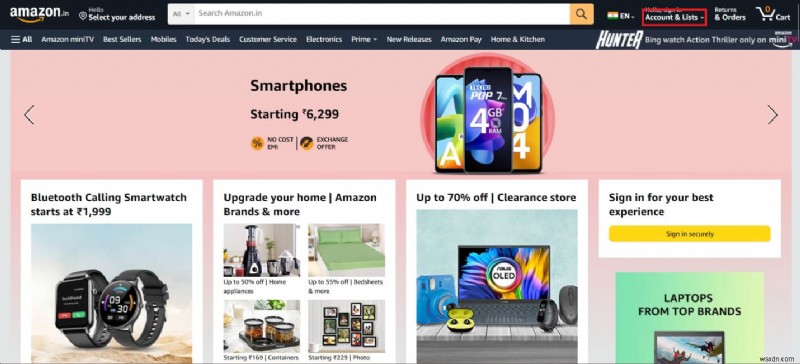 ออกจากระบบอย่างปลอดภัยจากอุปกรณ์ Amazon ทั้งหมด:คำแนะนำทีละขั้นตอน 