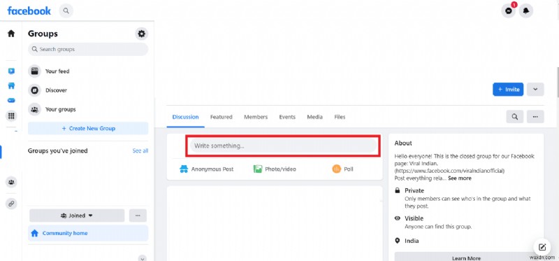 วิธีเพิ่มไฟล์ในกลุ่ม Facebook – คำแนะนำทีละขั้นตอน 