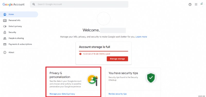 ลบกิจกรรม Google ของคุณ:คู่มือความเป็นส่วนตัวทีละขั้นตอน