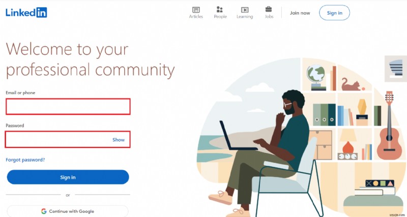 ออกจากระบบ LinkedIn อย่างปลอดภัย:คำแนะนำทีละขั้นตอน