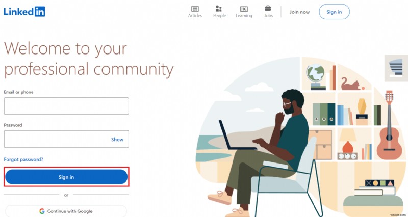 ออกจากระบบ LinkedIn อย่างปลอดภัย:คำแนะนำทีละขั้นตอน
