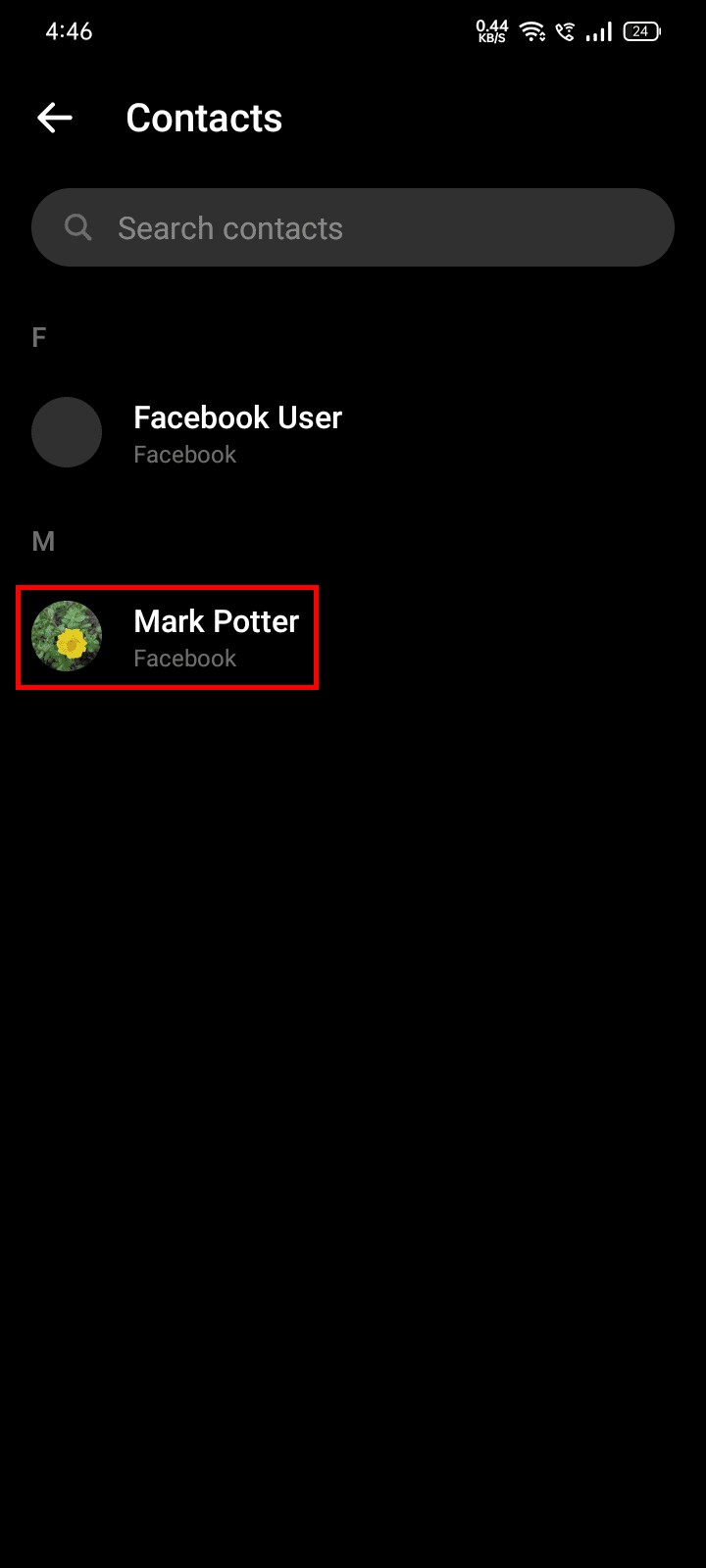 วิธีลบผู้ติดต่อออกจาก Messenger บน Android อย่างถาวร 
