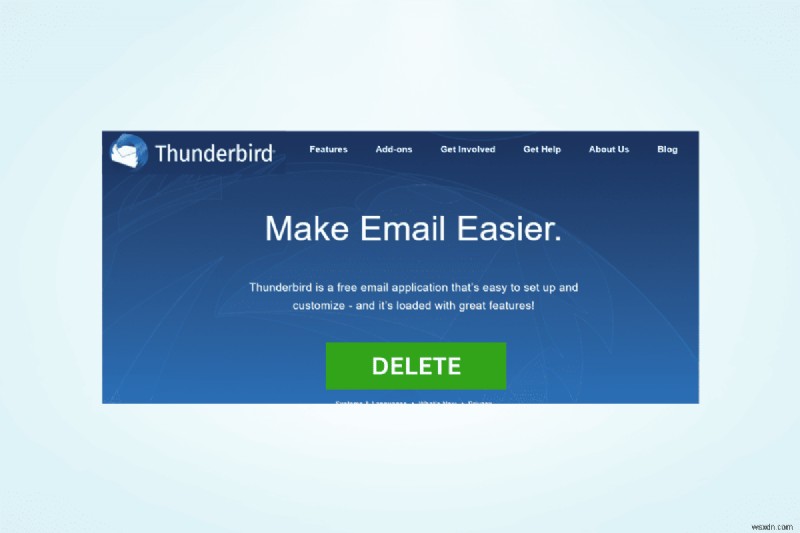 คำแนะนำทีละขั้นตอนในการลบโปรไฟล์ Thunderbird 