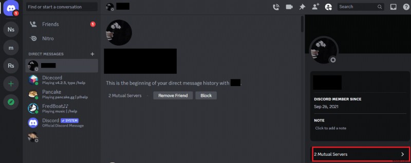 ค้นหาว่าผู้ใช้อยู่ในเซิร์ฟเวอร์ Discord ใด:คำแนะนำทีละขั้นตอน 