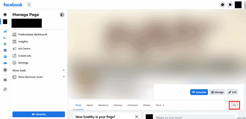 ดูเพจ Facebook ของคุณในฐานะผู้เยี่ยมชมบนเดสก์ท็อป - คำแนะนำทีละขั้นตอน 