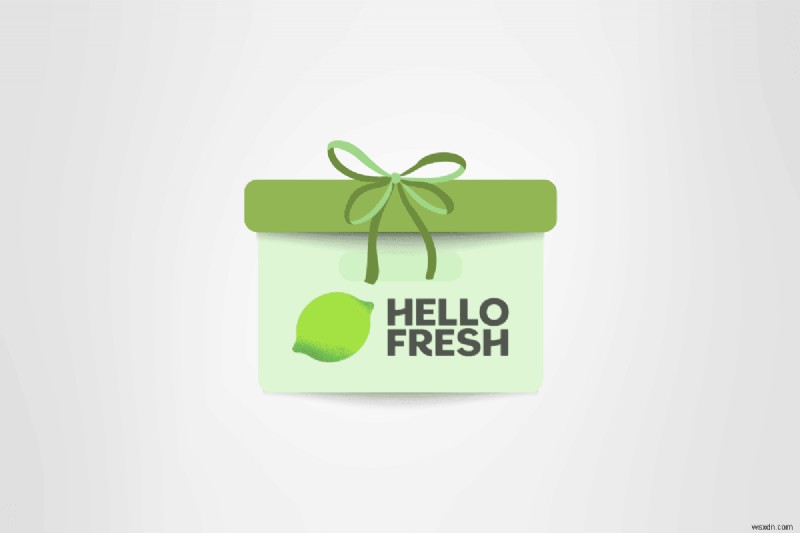 วิธีมอบของขวัญ HelloFresh:ส่งการ์ดชุดอาหารแสนอร่อยให้เพื่อน 