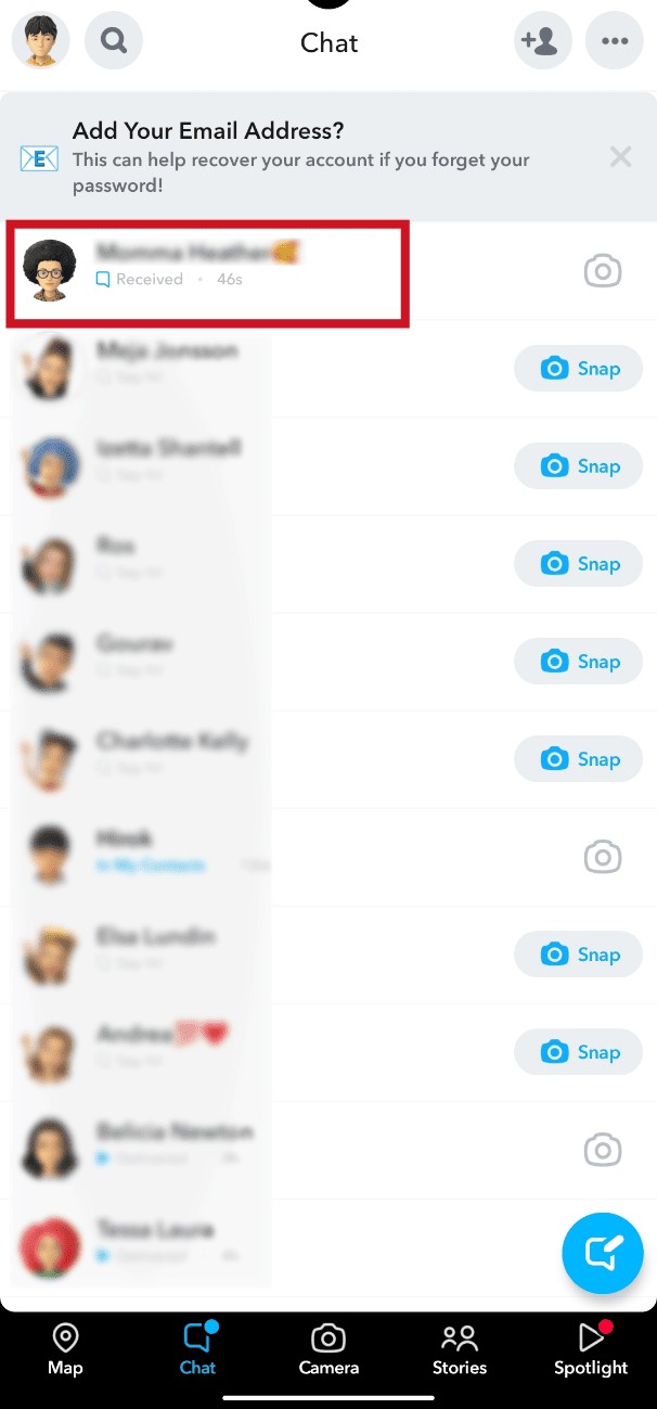 คืนค่าการมองเห็นเรื่องราวบน Snapchat ได้อย่างง่ายดาย:การเลิกบล็อกผู้คนทำได้ง่าย 