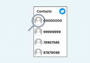 ขยายเครือข่าย Twitter ของคุณ:คำแนะนำในการค้นหาผู้ติดต่อที่มีอยู่ 