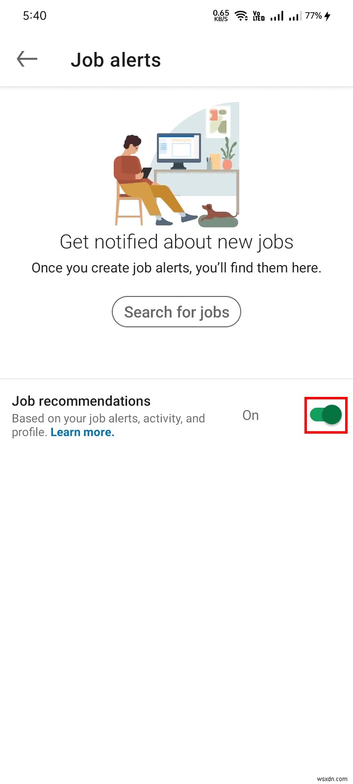 หยุดการแจ้งเตือนงาน LinkedIn ที่ไม่ต้องการ:คำแนะนำทีละขั้นตอน
