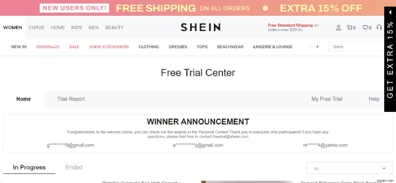 ปลดล็อกเครื่องแต่งกาย Shein ฟรี:คู่มือที่ได้รับการพิสูจน์แล้วสำหรับแฟชั่นที่ไม่มีค่าใช้จ่าย 