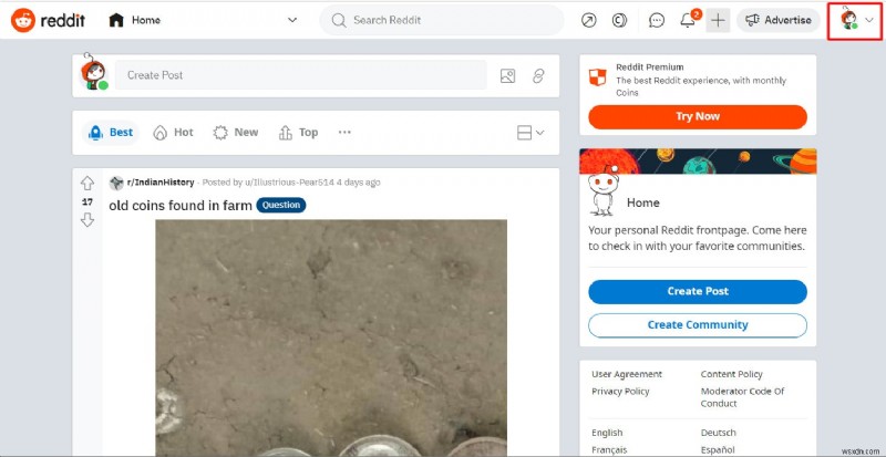 คำแนะนำทีละขั้นตอนในการออกจากระบบแอพ Reddit บน Android 