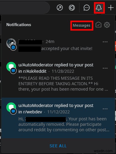 ทำความสะอาดกล่องจดหมาย Reddit ของคุณ:คำแนะนำทีละขั้นตอนในการลบข้อความ 
