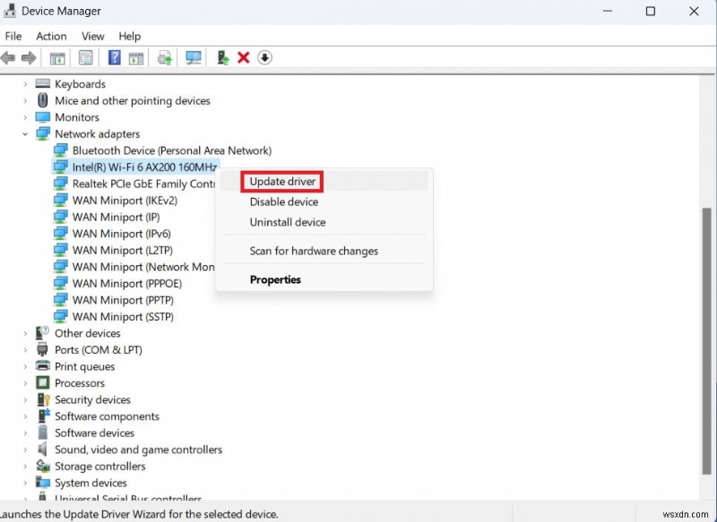 คำแนะนำทีละขั้นตอน:การอัพเดตไดรเวอร์อะแดปเตอร์เครือข่ายใน Windows 11 