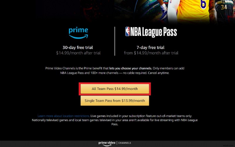 รับ NBA League Pass ฟรี:เคล็ดลับและเทคนิคที่ได้รับการพิสูจน์แล้ว