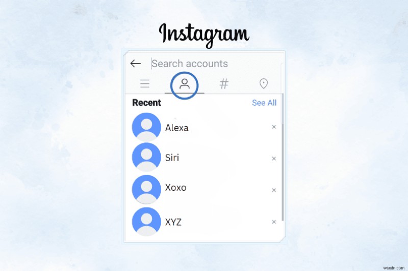 ติดตามและเยี่ยมชมโปรไฟล์ Instagram ที่คุณเรียกดูอีกครั้ง 