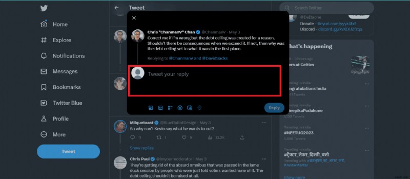ดูการตอบกลับบน Twitter ได้อย่างง่ายดาย:คำแนะนำทีละขั้นตอน 
