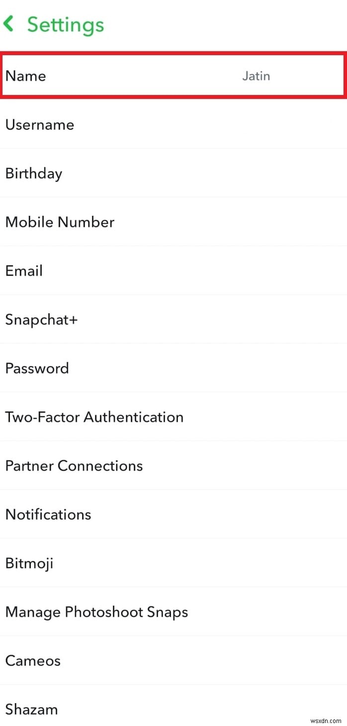 เปลี่ยนชื่อเพื่อนบน Snapchat ได้อย่างง่ายดาย:คำแนะนำทีละขั้นตอน 