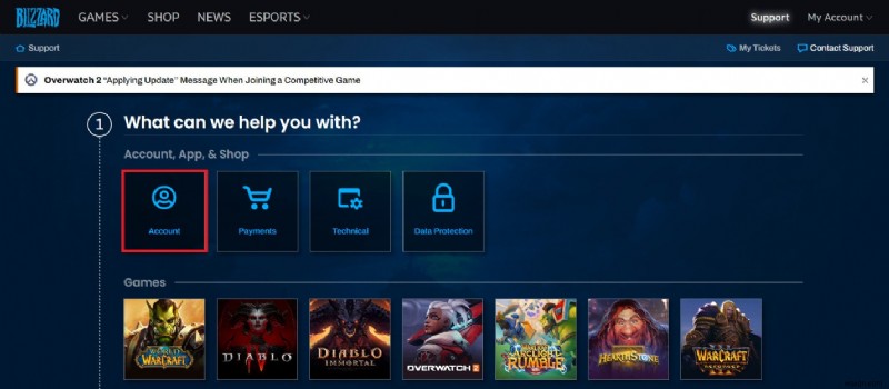 วิธีลบบัญชี Battle.net ของคุณอย่างถาวร 