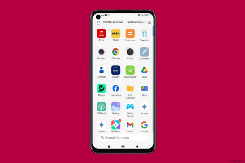 การเข้าถึง App Drawer บน Android 10:คำแนะนำทีละขั้นตอน 