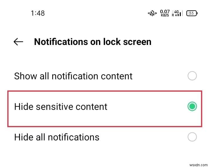 รักษาความเป็นส่วนตัวของคุณ:วิธีซ่อนข้อความบนหน้าจอล็อคของ Android 