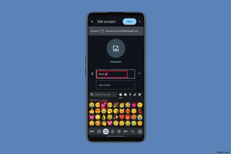 เพิ่มอิโมจิลงในรายชื่อติดต่อ Android ของคุณ—คำแนะนำทีละขั้นตอนง่ายๆ 