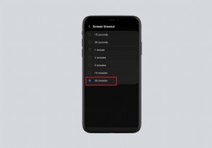 ปิดใช้งานการหมดเวลาหน้าจอ Android:คำแนะนำทีละขั้นตอน 