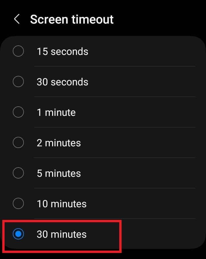 ปิดใช้งานการหมดเวลาหน้าจอ Android:คำแนะนำทีละขั้นตอน 