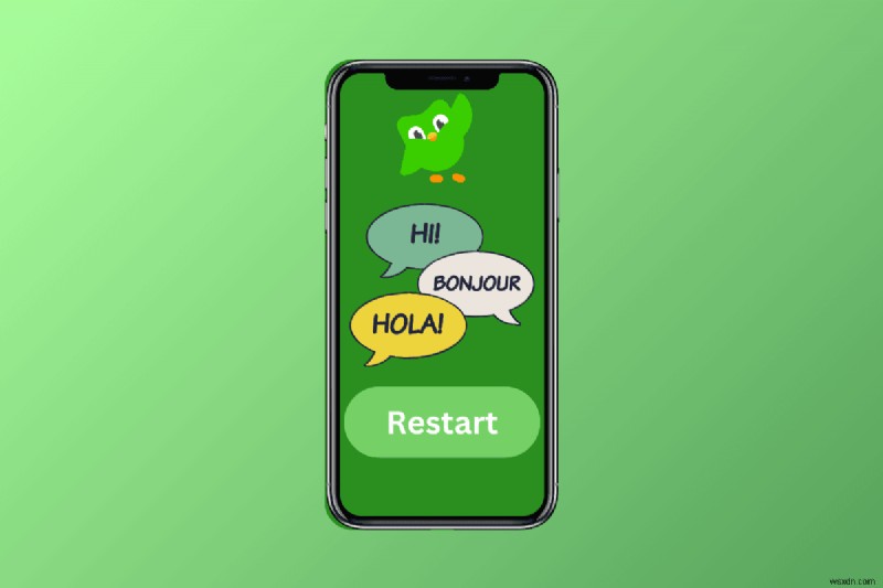 รีสตาร์ทภาษาบน Duolingo Android:คำแนะนำทีละขั้นตอน 