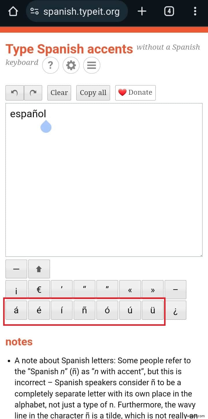 การเรียนรู้สำเนียงภาษาสเปนบน Android:คำแนะนำทีละขั้นตอน 