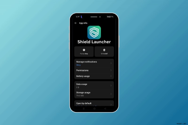 คำแนะนำทีละขั้นตอนในการถอนการติดตั้ง Shield Launcher บน Android 