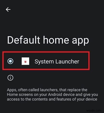 คำแนะนำทีละขั้นตอนในการถอนการติดตั้ง Shield Launcher บน Android 