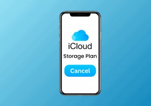 ยกเลิกแผนบริการพื้นที่เก็บข้อมูล iCloud ของคุณจากอุปกรณ์ Android ได้อย่างง่ายดาย 