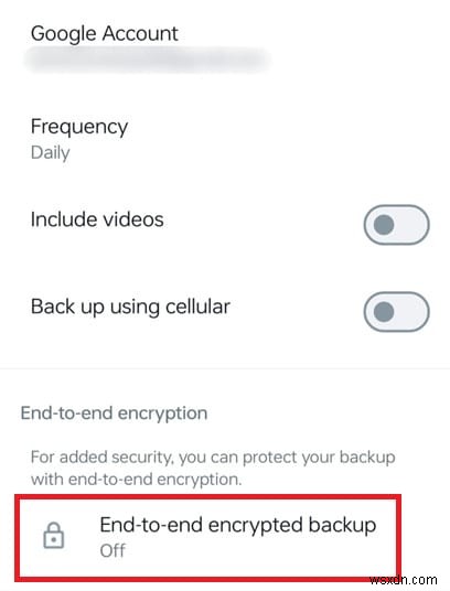 การปิดใช้งานการเข้ารหัสจากต้นทางถึงปลายทางบน Android:คำแนะนำทีละขั้นตอน 