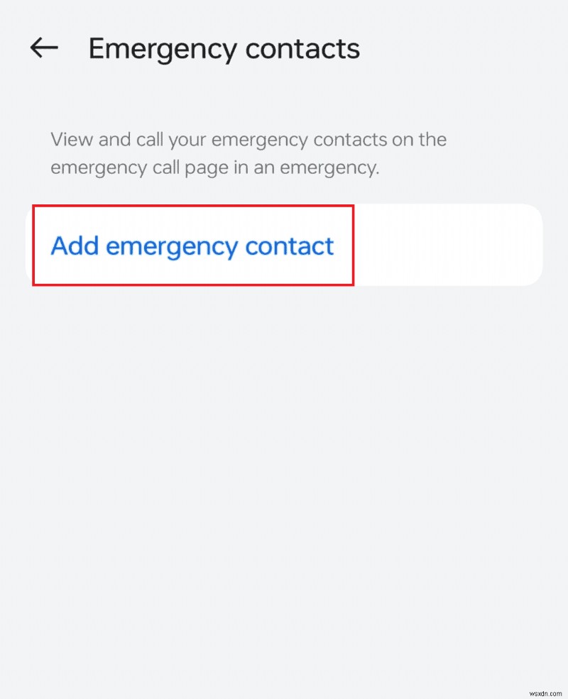 ตั้งค่าการติดต่อฉุกเฉิน (SOS) อย่างรวดเร็วบนโทรศัพท์ Android ของคุณ 