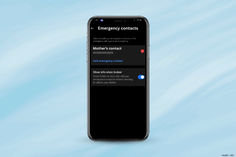 ตั้งค่าการติดต่อฉุกเฉิน (SOS) อย่างรวดเร็วบนโทรศัพท์ Android ของคุณ 