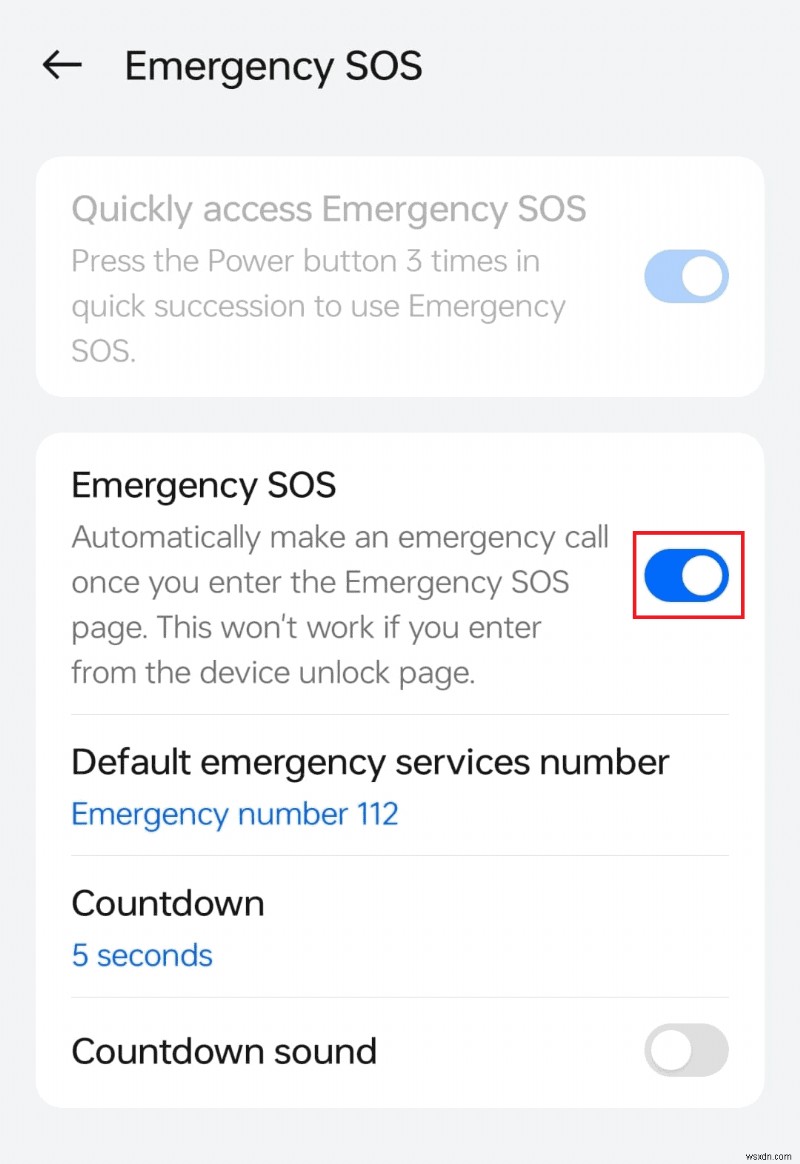 ตั้งค่าการติดต่อฉุกเฉิน (SOS) อย่างรวดเร็วบนโทรศัพท์ Android ของคุณ 