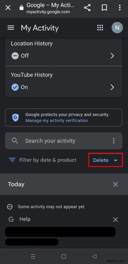 ลบกิจกรรม Google ของคุณบน Android ได้อย่างง่ายดาย:คำแนะนำทีละขั้นตอน