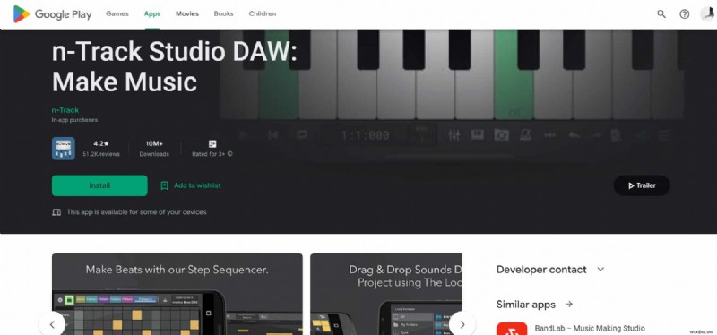 ทางเลือก GarageBand ยอดนิยมสำหรับ Android – คู่มือปี 2024 