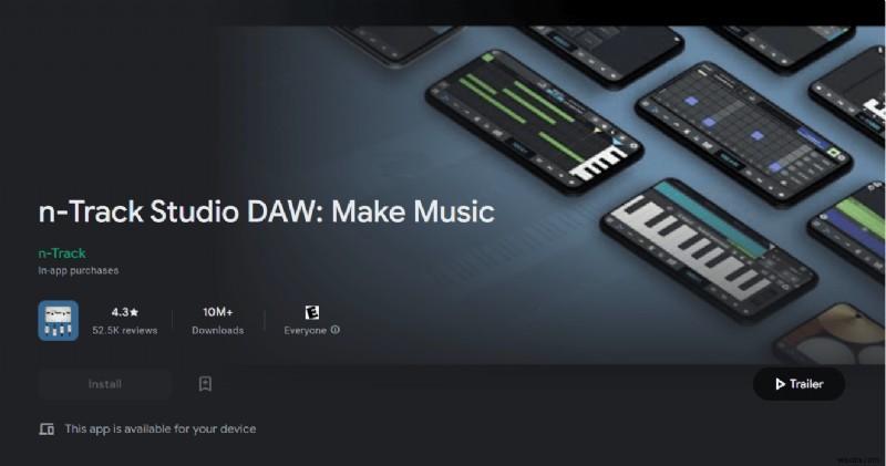 แอพสร้างจังหวะ 13 อันดับแรกสำหรับ Android:สร้างเพลงคุณภาพระดับสตูดิโอบนโทรศัพท์ของคุณ 