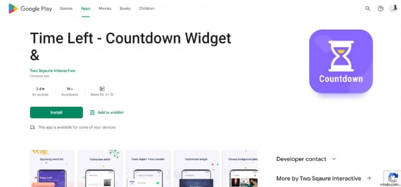 แอพตัวนับวัน Android 20 อันดับแรก:ติดตามอย่างต่อเนื่อง 
