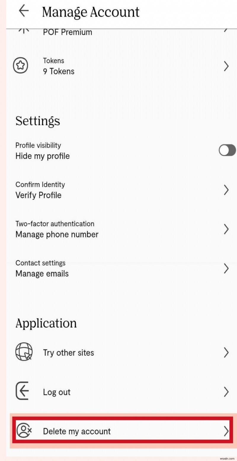 ลบบัญชี POF ของคุณบน Android ได้อย่างง่ายดาย:คำแนะนำทีละขั้นตอน 