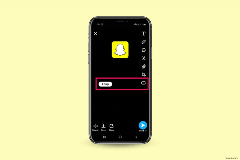 วิดีโอ Snapchat แบบวนซ้ำหลักบน Android:คำแนะนำทีละขั้นตอน