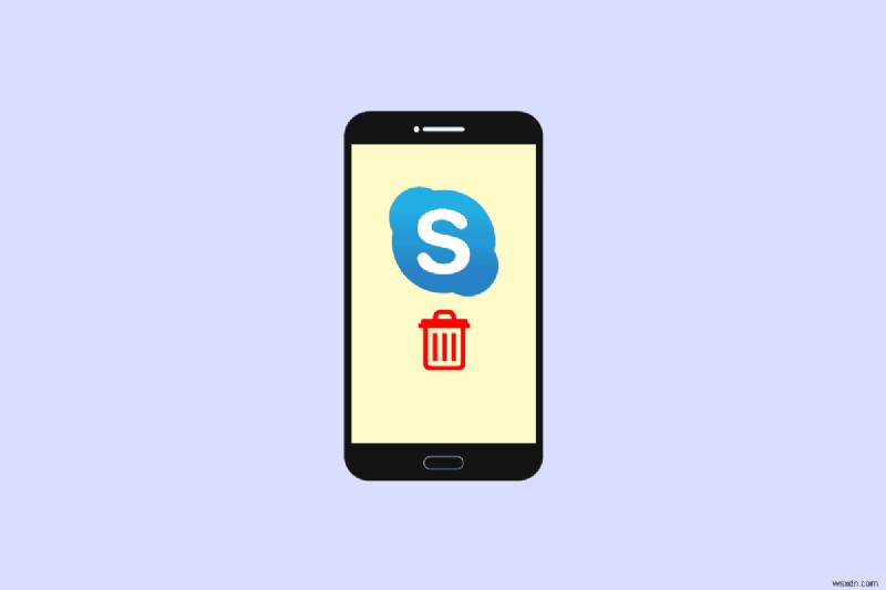 คำแนะนำทีละขั้นตอนในการถอนการติดตั้ง Skype บนอุปกรณ์ Android 