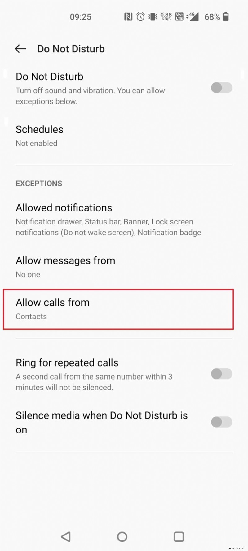 อนุญาตการโทรจากผู้ติดต่อของคุณบน Android เท่านั้น – คำแนะนำทีละขั้นตอนง่ายๆ 