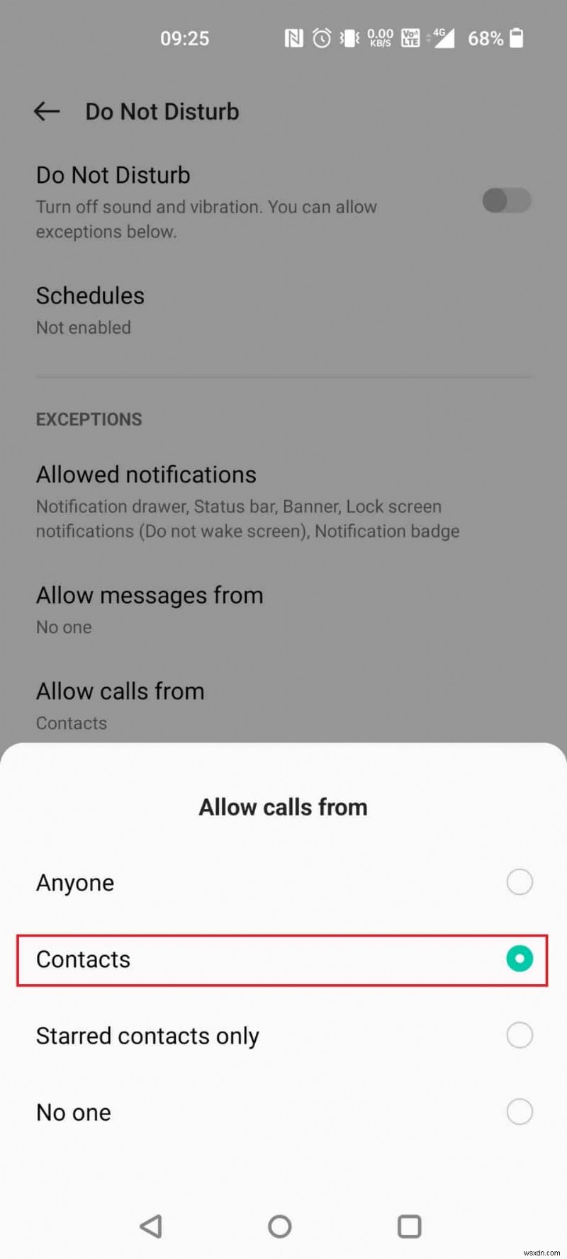 อนุญาตการโทรจากผู้ติดต่อของคุณบน Android เท่านั้น – คำแนะนำทีละขั้นตอนง่ายๆ 