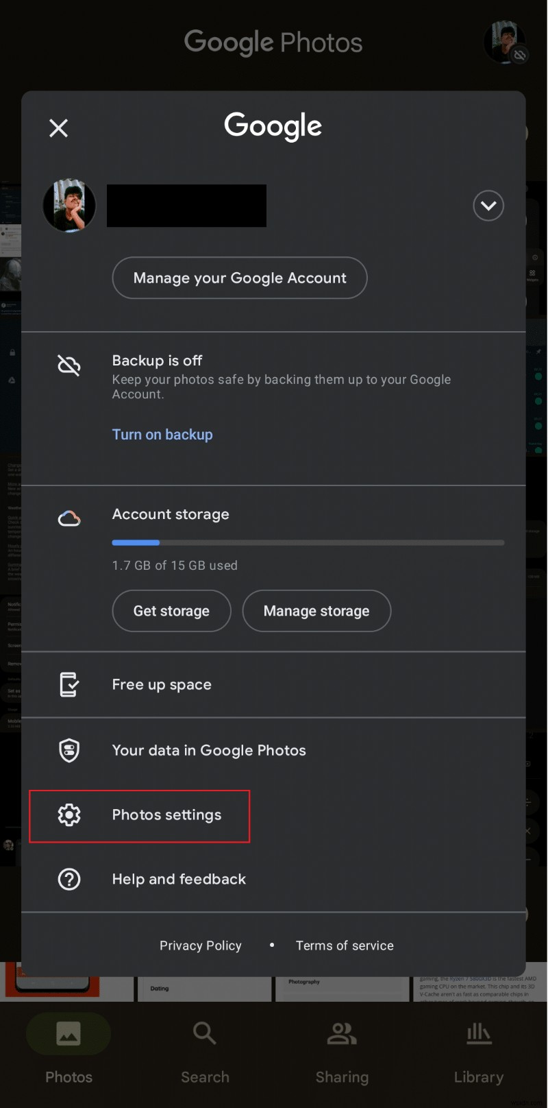 วิธีแก้ไขปัญหาการสำรองข้อมูลรูปภาพ WhatsApp ไปยัง Google Photos บน Android 