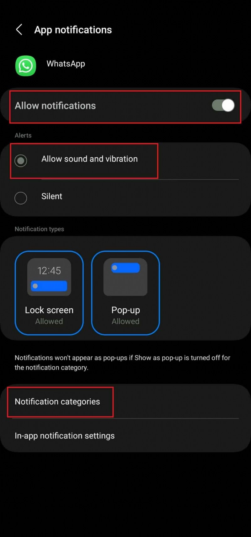 คำแนะนำทีละขั้นตอนในการปรับแต่งเสียงการแจ้งเตือนของแอปบน Samsung One UI 5 